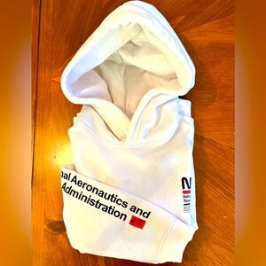 NASA White Hoodie
